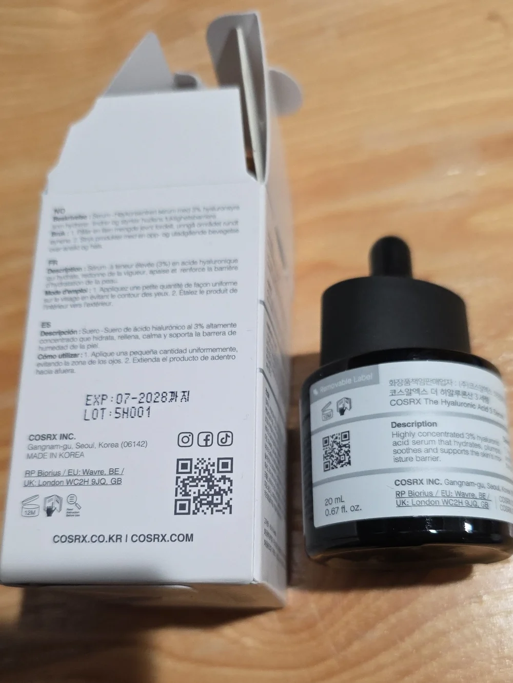 COSRX Hyaluronic Acid 3 Serum - Korean Beauty